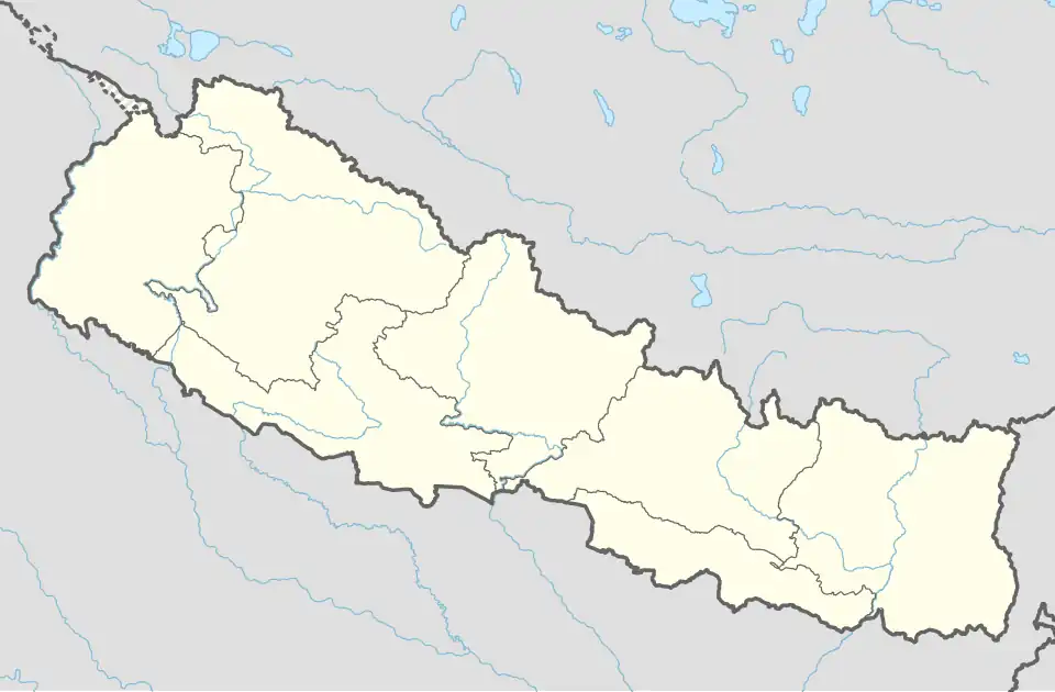 Pokhara ubicada en Nepal