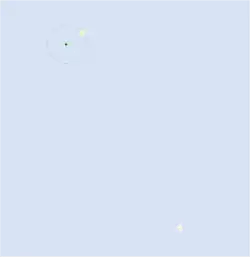 Distribución geográfica del yal de la Inaccesible.