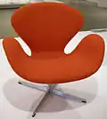 Silla Swan, por Arne Jacobsen