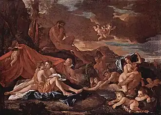Acis y Galatea, de Nicolás Poussin ( c. 1629–1630 )