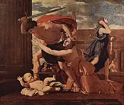Poussin, La matanza de los inocentes