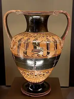 Ánfora nicosténica, c. 530 a. C.