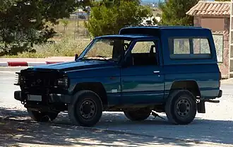 Nissan Patrol 260 corto militar