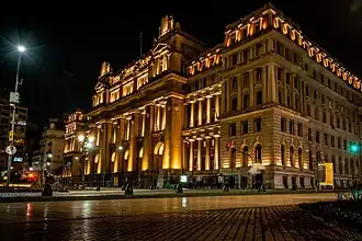 Nocturna del Palacio de Tribunales