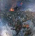 A las puertas de Italia, de Plinio Nomellini, 1918.