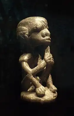 Nomoli, pueblo Sherbro, Sierra Leona. Museo Branly Wharf.