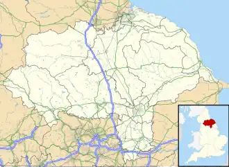 York ubicada en Yorkshire del Norte