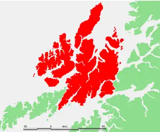 Mapa del archipiélago