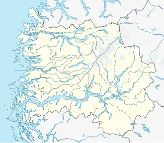 Stryn ubicada en Sogn og Fjordane