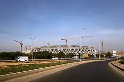 Exterior del estadio.