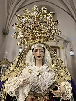 Ntra. Sra. del Rosario en sus Misterios Dolorosos. Granada