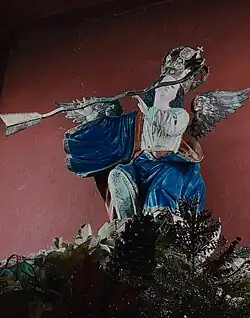 Réplica de dimensiones reducidas venerada en la Ermita de Jesús Nazareno.