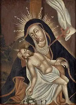 Nuestra Señora de las Angustias (1750) Anónimo