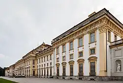 Vista oblicua del Palacio Nuevo.