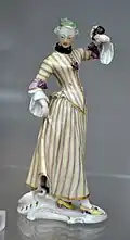 Porcelana de Nymphenburg (hacia 1765). Museo Victoria y Alberto, Londres.