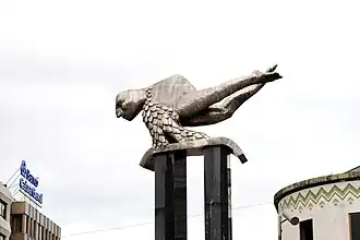 Detalle superior desde la calle Elduayen.