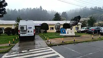 Estudios del canal en la Ciudad Universitaria de Concepción, y sede de su matriz Octava Comunicaciones.