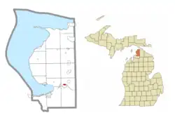 Ubicación de Oden en el mapa