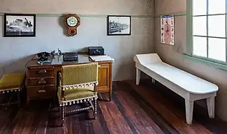 Consulta del médico.