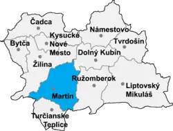 Situación del distrito en la región.