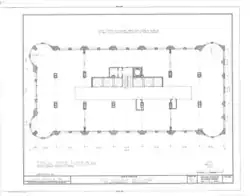 Plano del primer piso.
