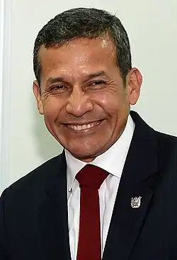 Ollanta Humala (2011-2016) 27 de junio de 1962 (63 años)