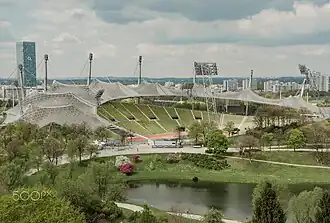 El Olympiastadion München, sede de la final.