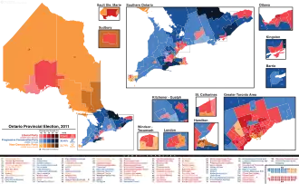 Elecciones provinciales de Ontario de 2011