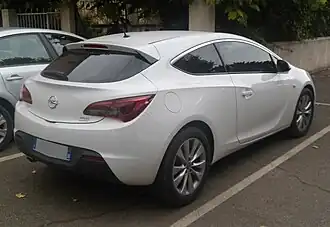 Opel Astra J GTC