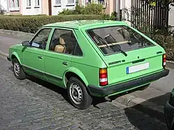 Opel Kadett D vista posterior