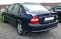vista trasera del Vectra B versión 4 puertas