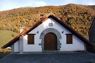 Caserío de Orbaiceta, octubre de 2011