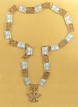 Collar de la Orden del Águila Azteca otorgado a Juscelino Kubitschek