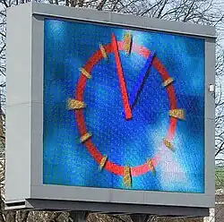 Exterior 4 x 3 m pantalla DIRIGIDA grande en Jelgava, Letonia.