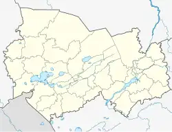 Kúibyshev ubicada en Óblast de Novosibirsk