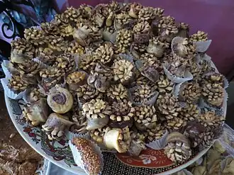 Los pasteles de almendras marroquíes pueden tomar muchas formas según la región, pero también según la creatividad del pastelero