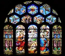 Vitral del transepto sur