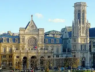 Vista desde el Palacio del Louvre (2011).