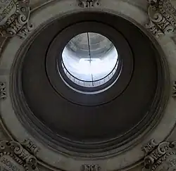 Detalle de la abertura central.