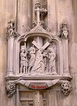 estación de la cruz