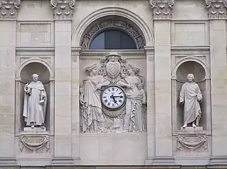 Detalle de la fachada