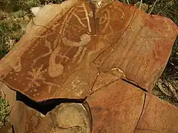 PETROGLIFO EN BOCA DE POTRERILLOS.