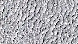 The Martian (2015 film) - Misión Ares III - Lugar de amartizaje (región de Acidalia Planitia).