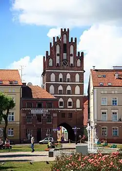 Puerta Lidzbarska, Bartoszyce.