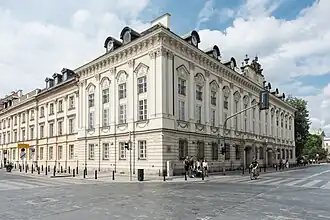 Palacio de los obispos de Cracovia en Varsovia (Jakub Fontana)