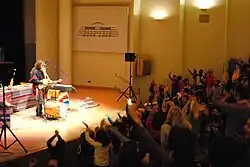 Pablo Nahual en el Palau de la Musica de Valencia