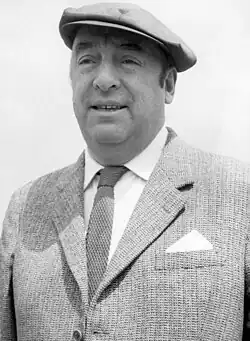 Pablo Neruda (Chile), Premio Nobel de Literatura en 1971.