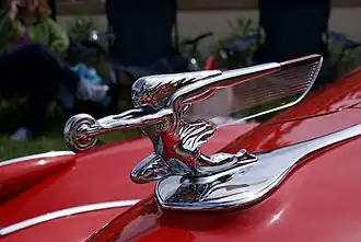 Adorno de capó «Goddess of Speed» de Packard