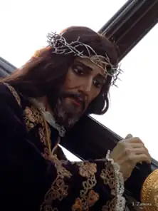 Ntro. Padre Jesús Nazareno, copia del anterior de la Escuela de Salzillo