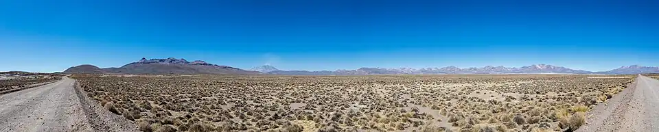 Panorámica de 360º en la reserva.